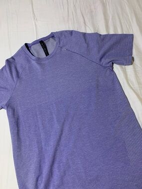 lululemon athletica Lavender Performance Crew Tee